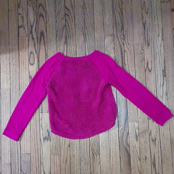 ⭐Buy 2 get 1 free⭐Cute "STAY YOU" sequin, graphic design, faux fur sweater - Picture 3 of 8